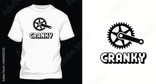 Cranky typography t shirt design, motivational typography t shirt design, inspirational quotes t-shirt design, vector quotes lettering t shirt design for print