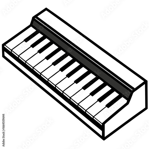 Piano Keys Illustration