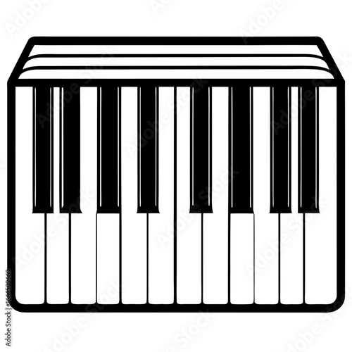 Piano Keys Illustration