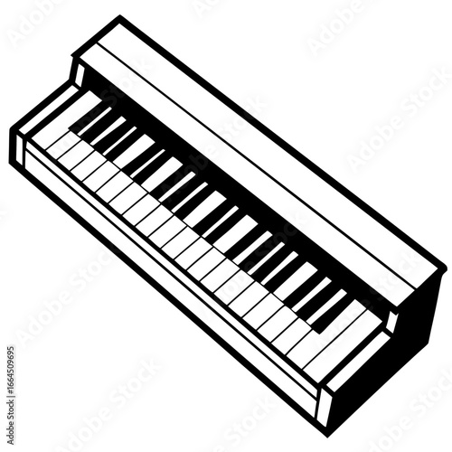 Piano Keys Illustration