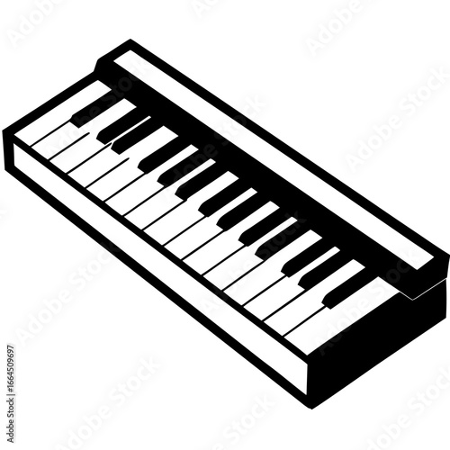 Piano Keys Illustration