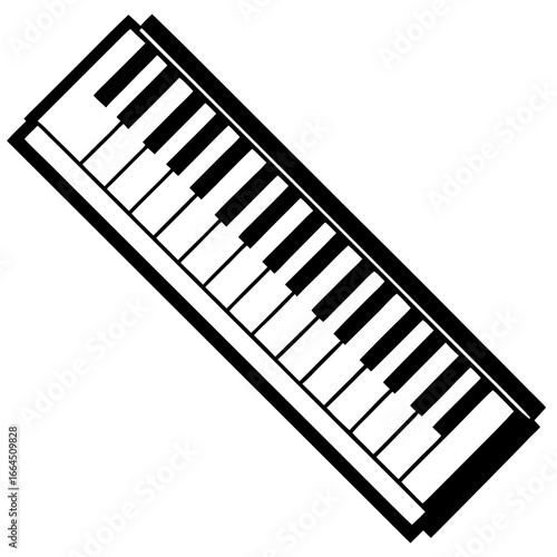 Piano Keys Illustration
