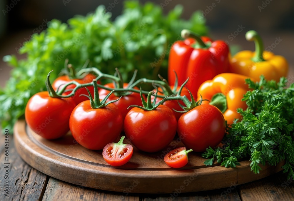 vibrant whole foods fresh produce colorful arrangement rustic wooden cutting board nourishing healthy lifestyle delicious organic ingredients, cooking vibrant whole foods fresh produce colorful arrangement rustic wooden cutting board nourishing healthy lifestyle delicious organic ingredients, cooking