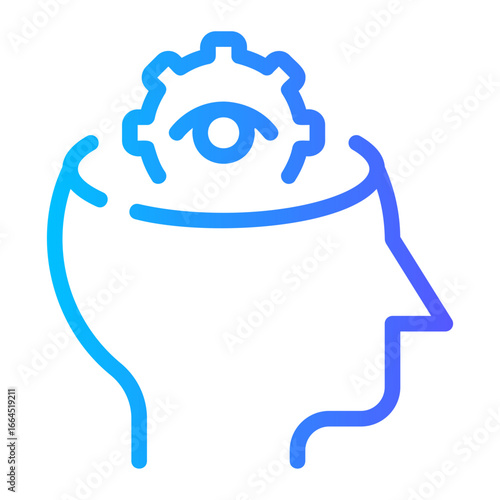 intuition gradient icon