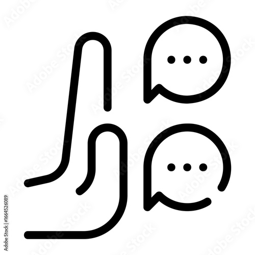 argument line icon