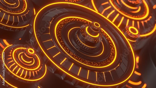 Hi-tech digital concept.abstract technology background.