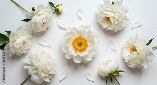 White Peony Bloom: A Gentle Still Life