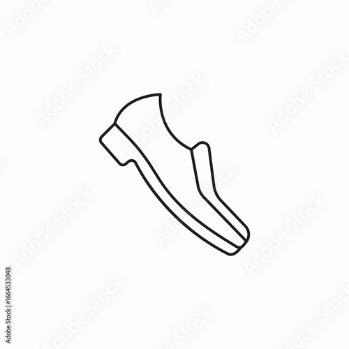 men shoe dress icon sign vector