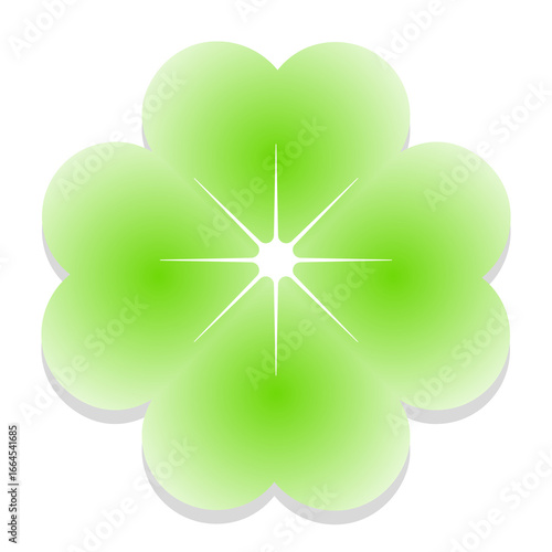 green leaf clover icon