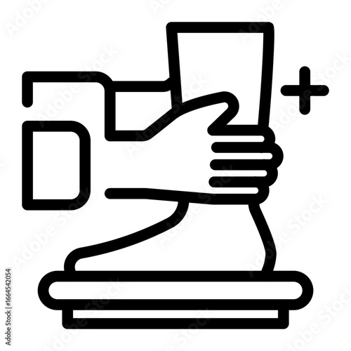 This Foot Massage icon is suitable for Thailand Culture.