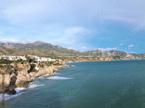 [Spain] View of the Mediterranean Sea from The Balcony of Europe (Nerja)
