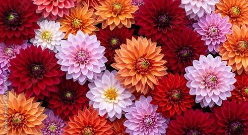 Dahlia Dreamscape: A Symphony of Color