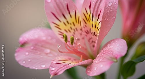 Dew-Kissed Petals: A Close-Up Bloom