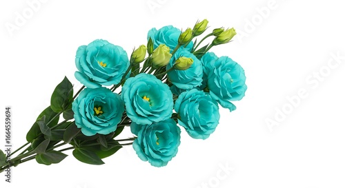 Aqua Dreams: Lisianthus Bouquet
