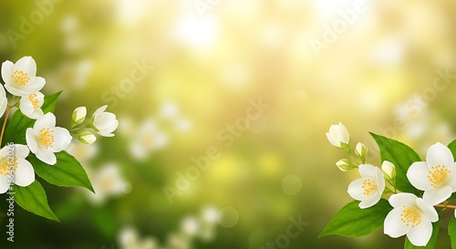 Golden Hour Jasmine: Nature's Soft Light