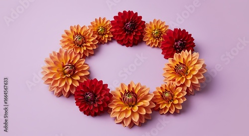 Dahlia Dreamscape: A Floral Embrace