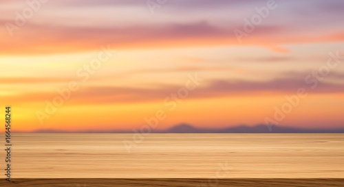 Golden Hour Horizon: A Soft Focus Dream