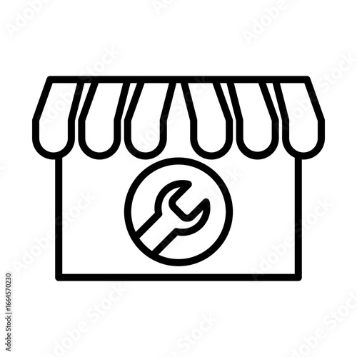 Hardware Store icon design