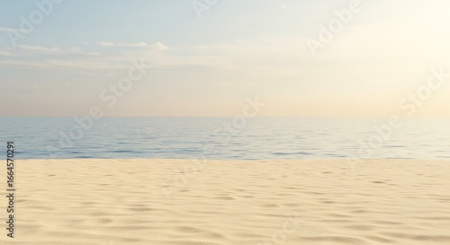 Golden Hour Beach Serenity