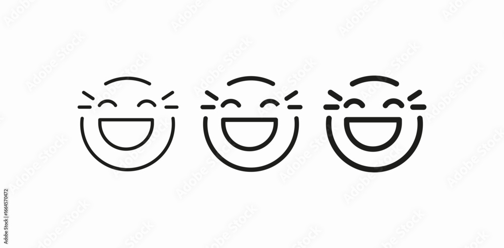 laughing crying emoji icon sign vector laughing crying emoji icon sign vector