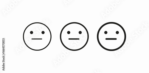 simple eyes line icon sign vector