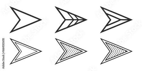 Geometric Arrow Designs Collection