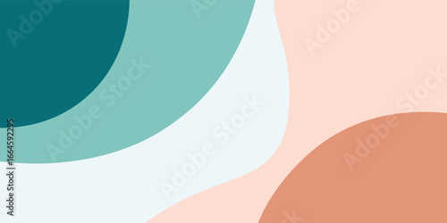 Wallpaper Mural Modern colorful abstract background with dynamic wavy shapes, Minimal flowing wavy background, vector, illustration,eps 10 Torontodigital.ca