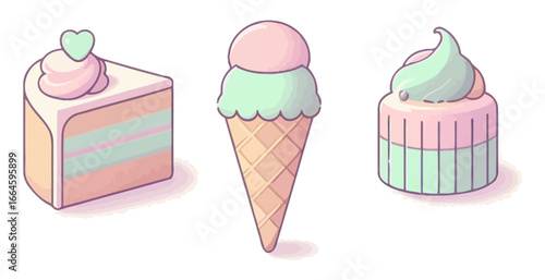 Art of cute desserts