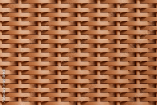 handicraft weaving pattern background. wicker rattan texture pattern. Local handmade. Handmade woven rattan pattern. 3d render
