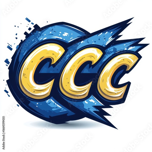 Vibrant graphic design featuring bold letters and artistic elements inspired by modern art trends