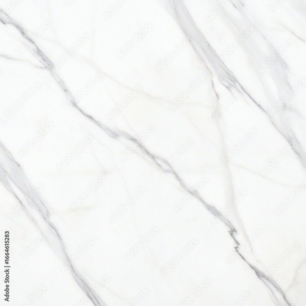 Obraz premium Elegant white marble texture with gray veins creating a luxurious and modern design for interior design and architectural projects