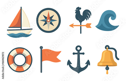 Oktoberfest icons: beer, sausage, pretzel, hops, tap, barrel, hat, music note