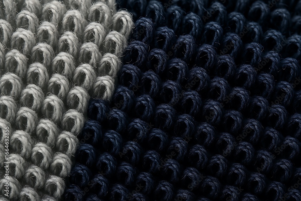 Obraz premium Sports Socks Fabric Macro Textile Fibers Knit Texture Structure Close-Up for Fitness