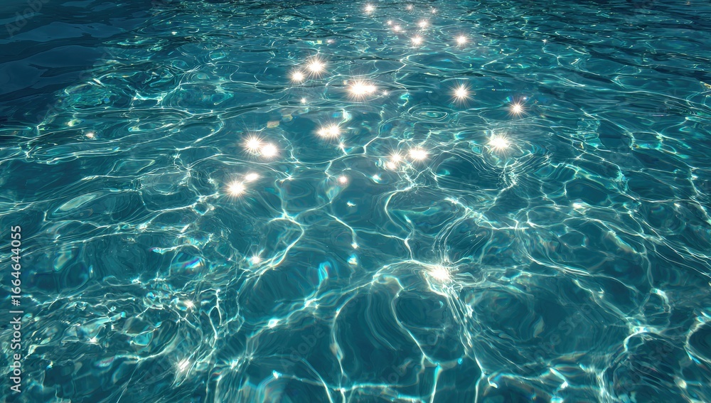 Obraz premium clear blue water