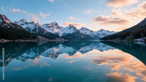 lake in mountains