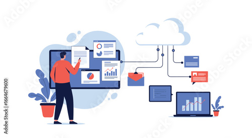 Analyzing digital data and business analytics for enhanced decision making and strategic growth planning
