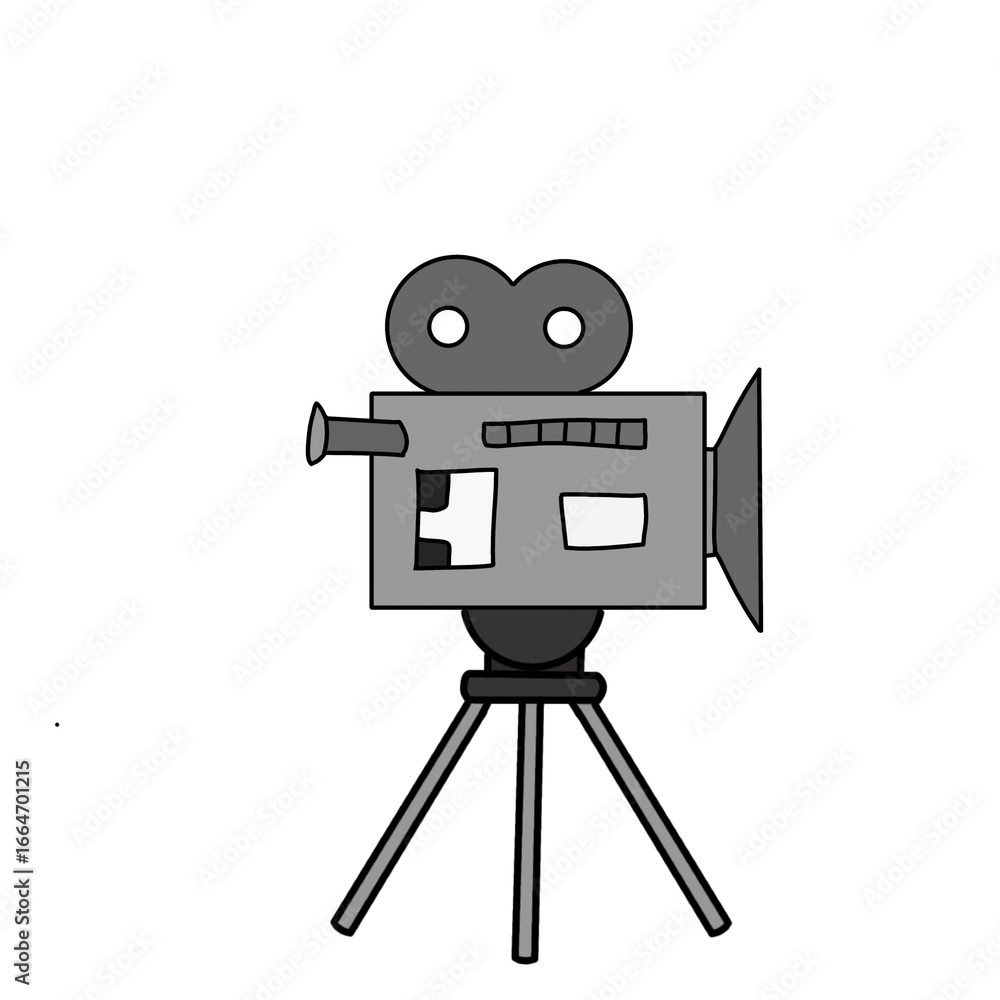 Obraz premium movie camera icon