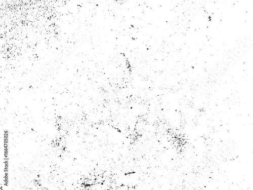 A stark, high-contrast image presenting a distressed white surface speckled with dark, irregular markings, evoking a sense of age, weathering, and rough texture.