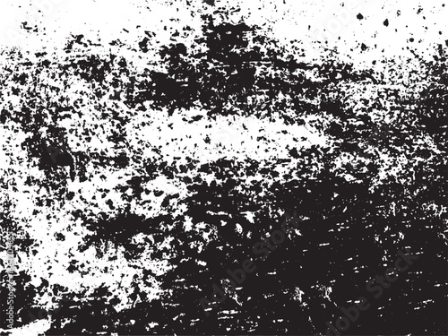 Wallpaper Mural A high-contrast black and white image features a distressed texture. Black splatters and patterns are set against a white background, creating an abstract and grungy look. Torontodigital.ca