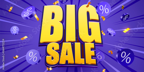 Discount mega sale background. Vector illustration for shopping day, online shopping, special Offer coupon, voucher, banner template, websites, social media advertising. Vector illustration