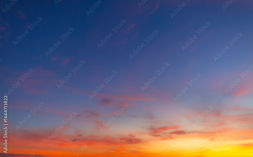 Obraz premium Colorful morning sky and clouds backdrop,Awesome sunset and soft pink clouds of pastel tones. Image template of textured sky. Gorgeous photo wallpaper. Bright epic sky.