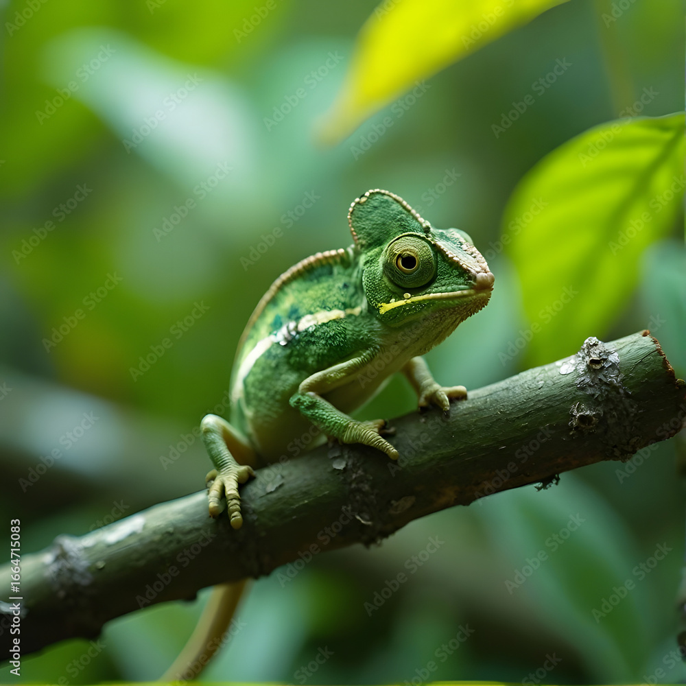 Obraz premium green tree frog