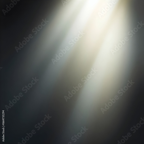 Golden Light Rays Abstract Display