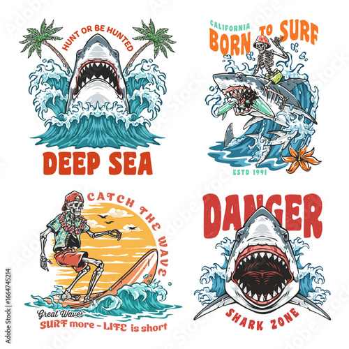 Catching waves in the deep sea with style