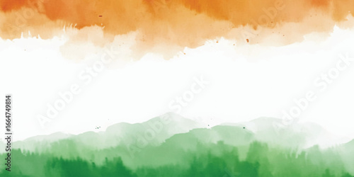 Indian republic day tricolour watercolour flag background, 26, january, independence, 15th, august, space, freedom, colourful, government, patriotic, patriotism, smooth, spirit, swirl, festival, 