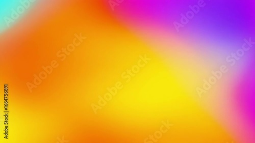 Vibrant, smooth gradient of multicolored hues