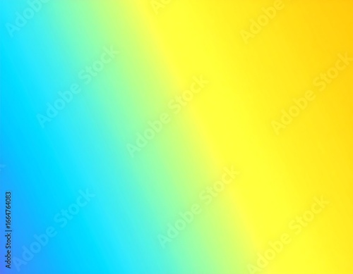 Abstract gradient background with cool-toned blues transitioning into warm yellows