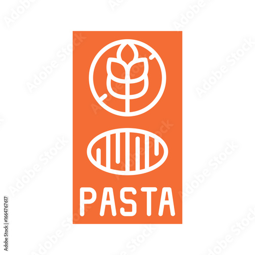 gluten free color flat icon for digital and print projects.