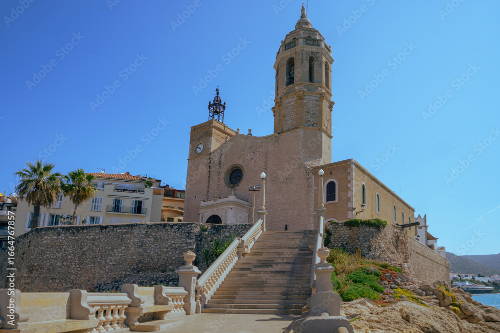 Fototapeta premium Església de Sant Bartomeu i Santa Tecla