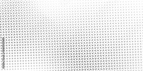 White and black sand wallpaper. Dots gradient background noise. Modern particle grunge
